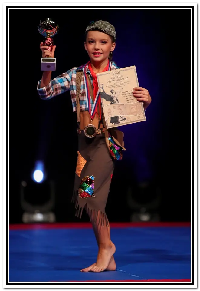 2018 IFBB WORLD CHILDREN FITNESS CHAMPIONSHIPS-9 years girls — 2018 IFBB WORLD CHILDREN FITNESS CHAMPIONSHIPS-9 years girls