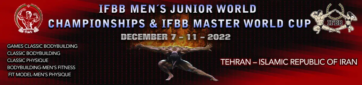 2026 Event Highlights — 2022 IFBB MEN FITNESS CHALLENGE WORLD CHAMPIONSHIPS & IFBB MEN´S JUNIOR WORLD CHAMPIONSHIPS & IFBB MASTER CUP