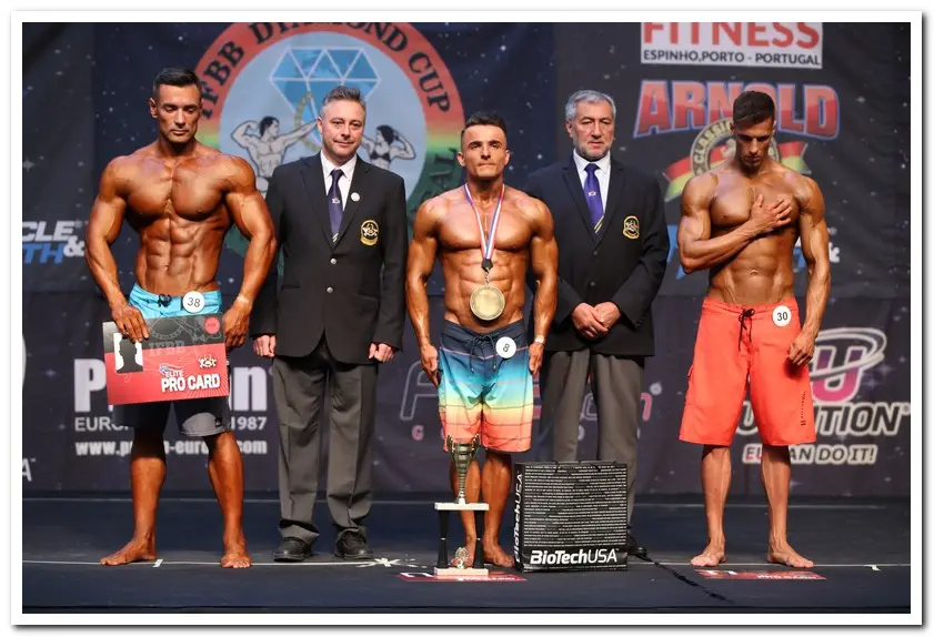2018 DIAMOND CUP PORTUGAL-MENS PHYSIQUE OVERALL — 2018 DIAMOND CUP PORTUGAL-MENS PHYSIQUE