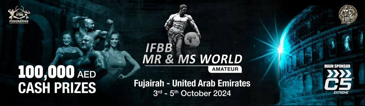 2026 Event Highlights — 2024 IFBB MR & MS WORLD FUJAIRAH
