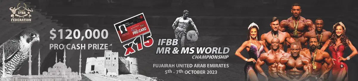 2026 Event Highlights — 2023 IFBB MR AND MS WORLD