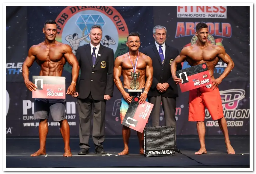 2018 DIAMOND CUP PORTUGAL-MENS PHYSIQUE OVERALL — 2018 DIAMOND CUP PORTUGAL-MENS PHYSIQUE