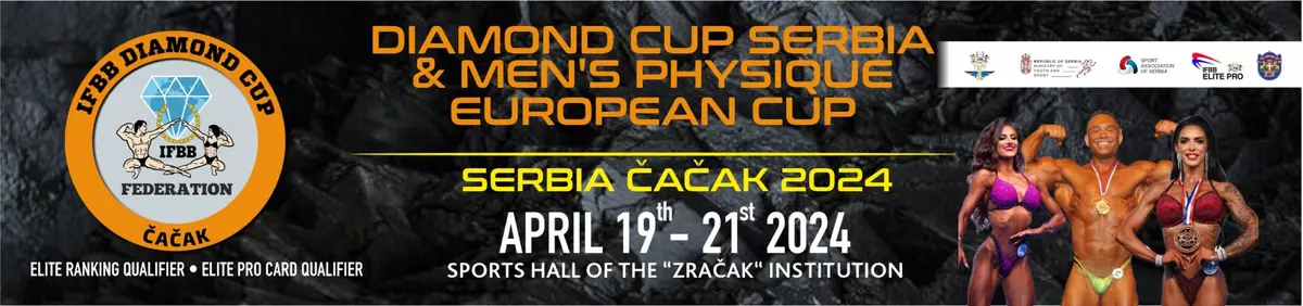 2026 Event Highlights — 2024 IFBB DIAMOND CUP SERBIA & MEN’S PHYSIQUE EUROPEAN CUP