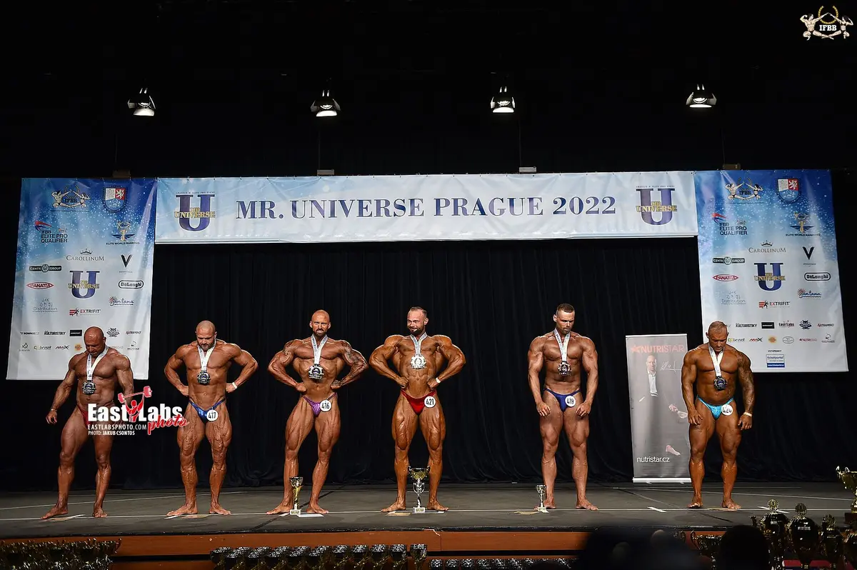 2022 IFBB Mister Universe Europe Prague — PHOTOS by EASTLABS