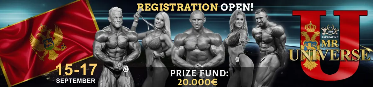 2026 Event Highlights — 2023 MR. UNIVERSE MONTENEGRO