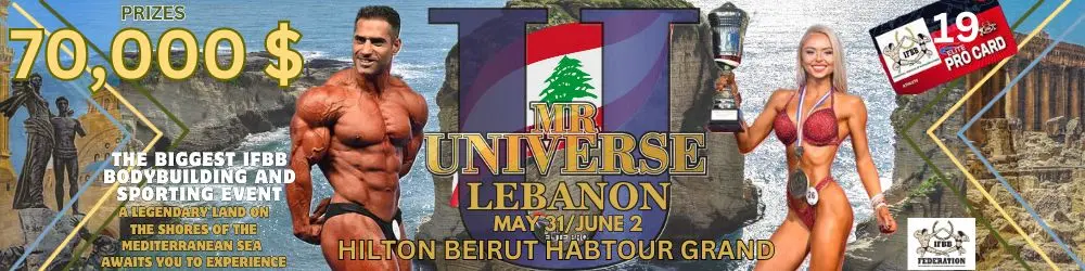 2026 Event Highlights — 2024 IFBB MR UNIVERSE LEBANON