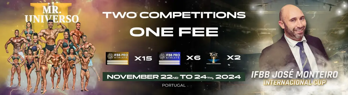 2026 Event Highlights — 2024 IFBB MR UNIVERSE PORTUGAL & JOSE MONTEIRO INTERNATIONAL CUP